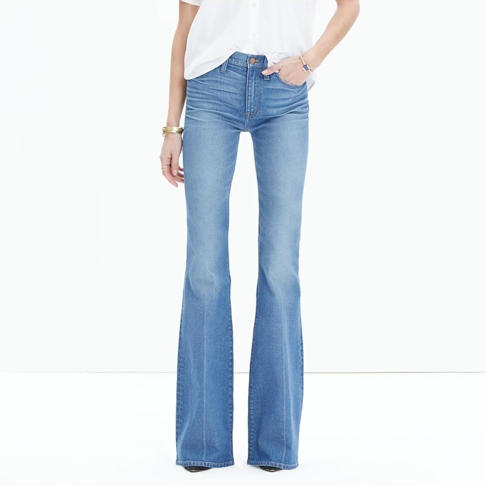 MADEWELL FLEA MARKET FLARE JEANS